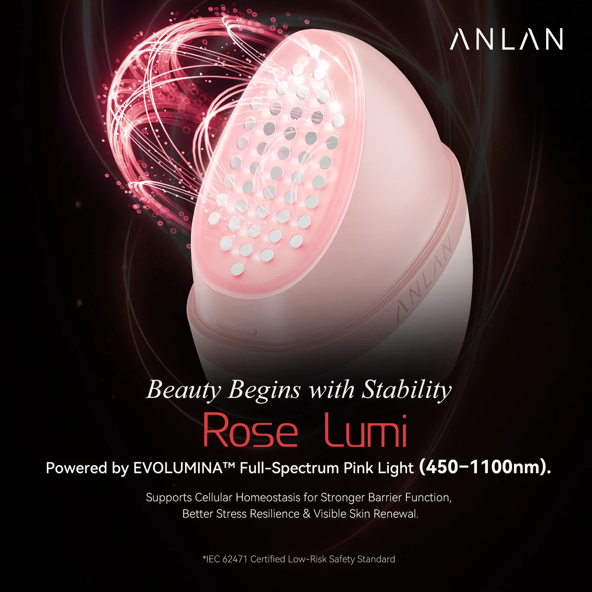 Rose Lumi LED & RF Face Device (ANLAN)