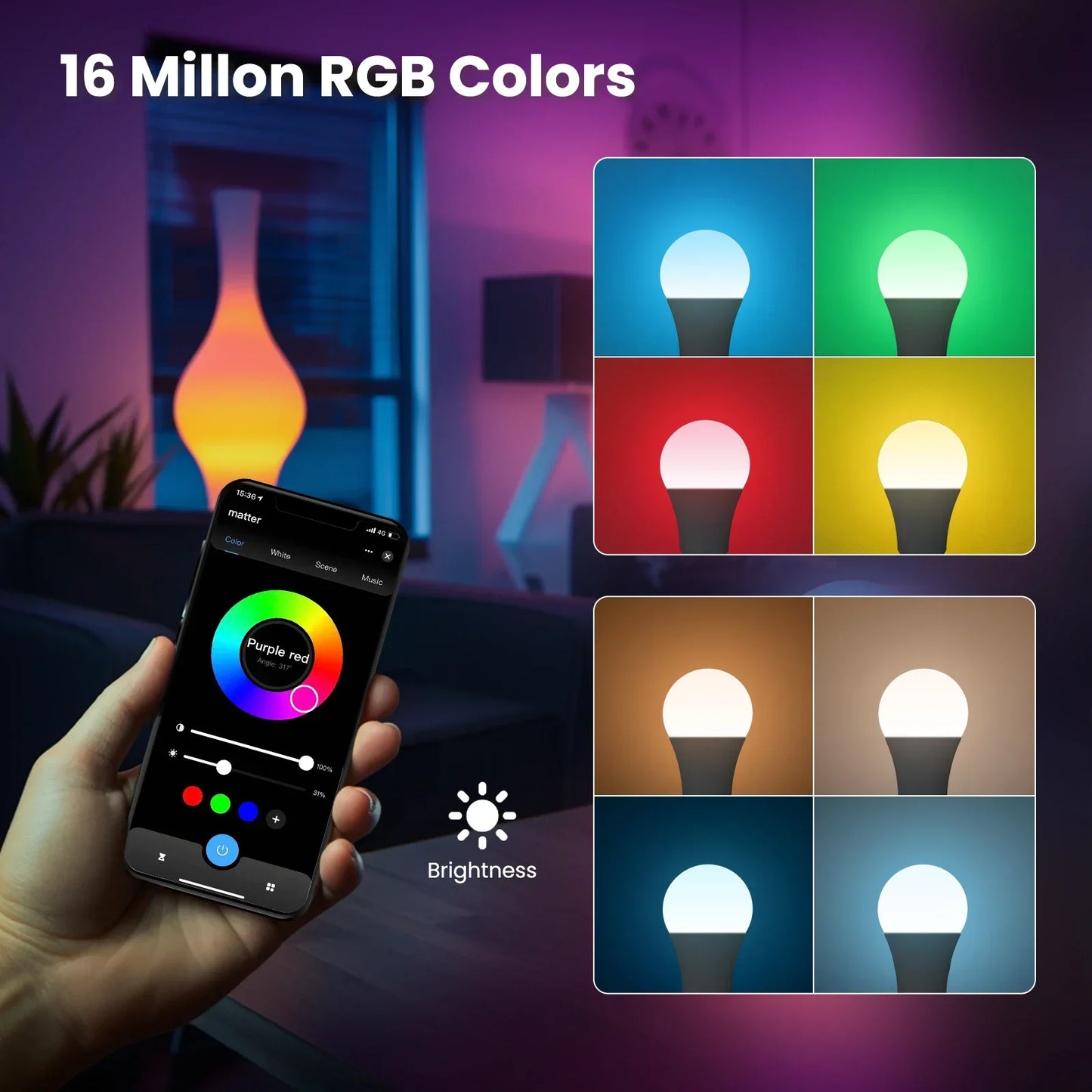Smart RGB Bulb (MOES)