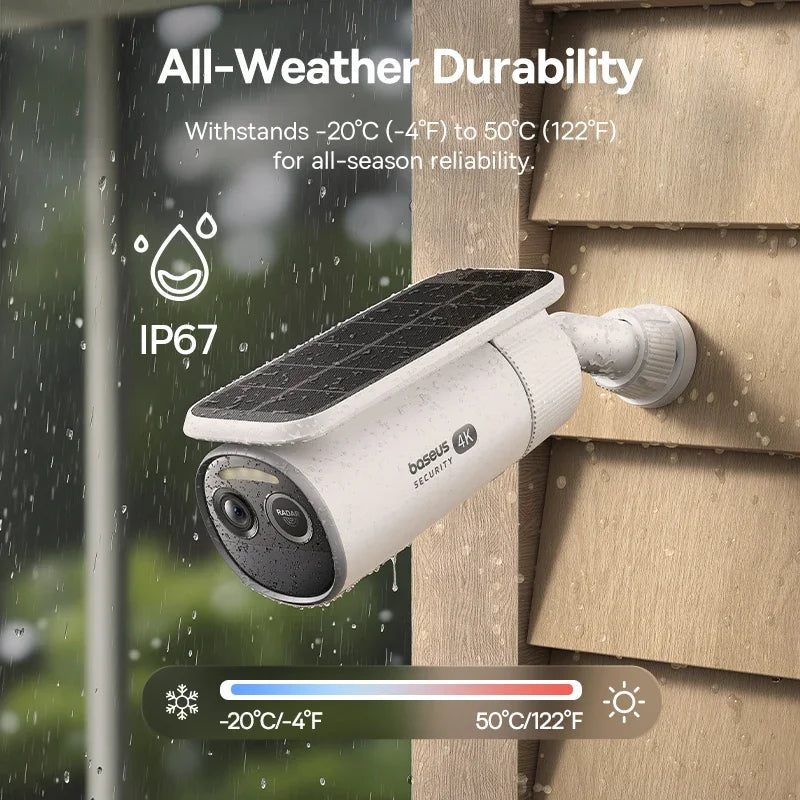 GuardianView 4K Solar Camera (BASEUS)