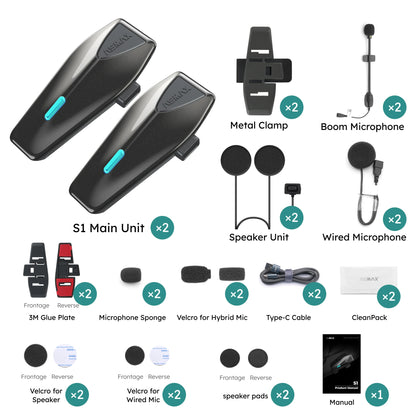 S1 Bluetooth Intercom (ASMAX)