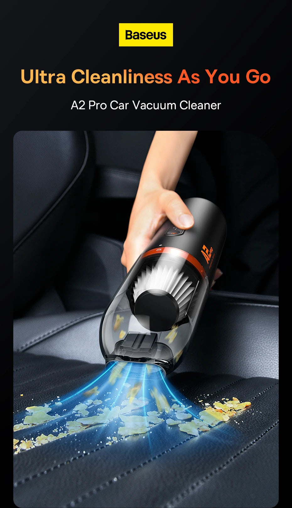 Mini Vacuum Cleaner (BASEUS)
