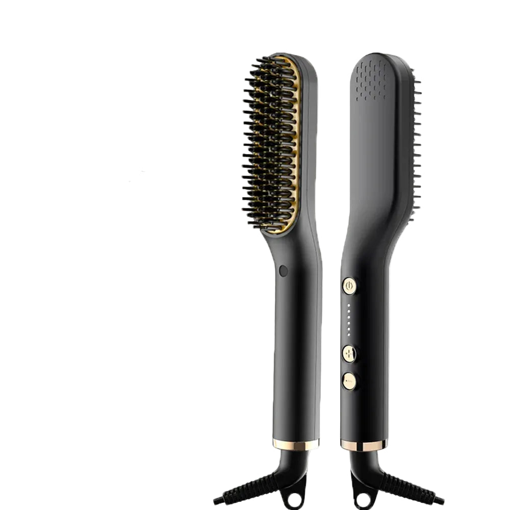 Beard & Hair Straightening Brush HZS01 (ANLAN)