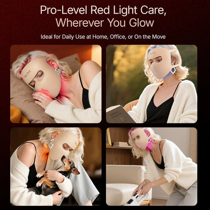LED Light Therapy Mask (HELLO FACE)