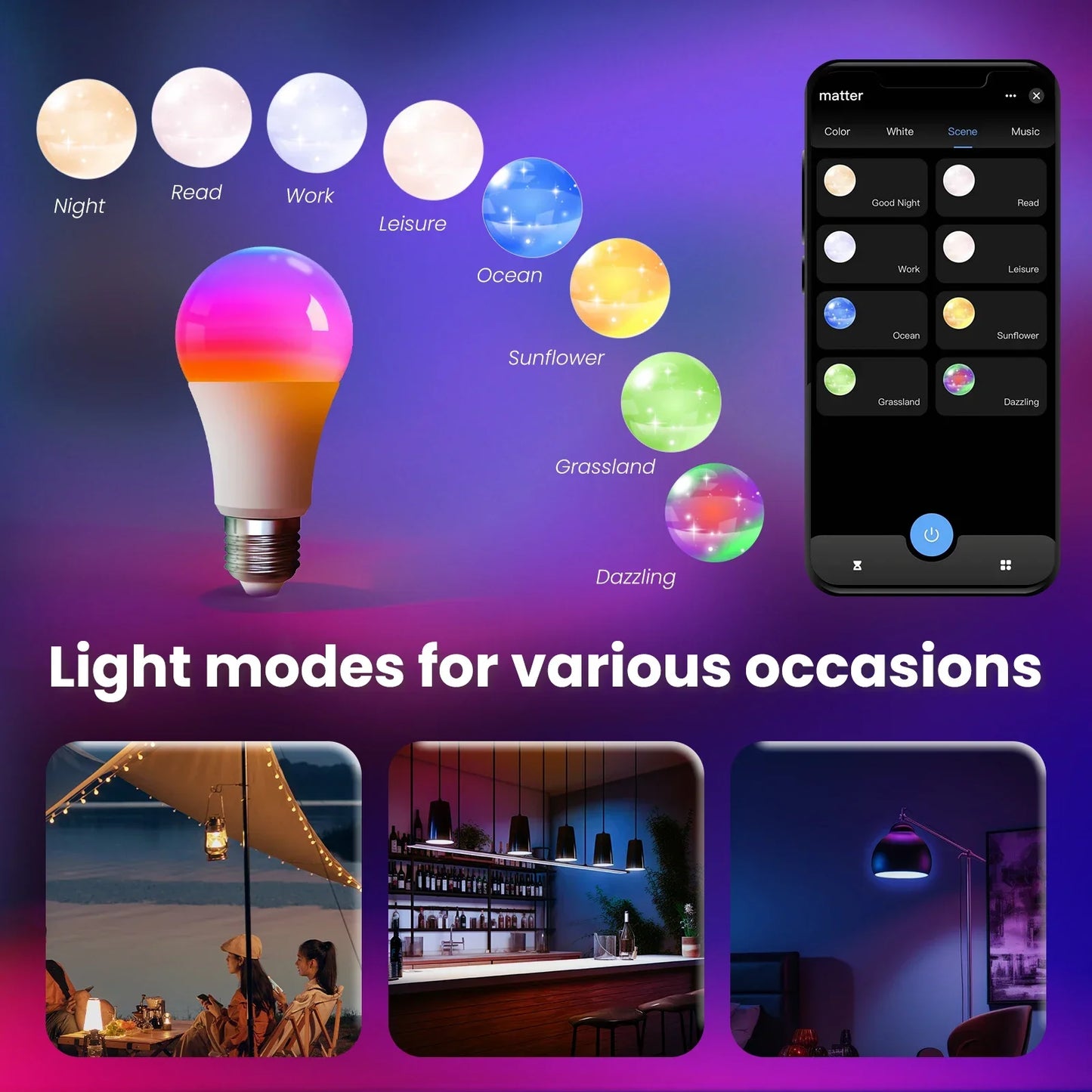 Smart RGB Bulb (MOES)