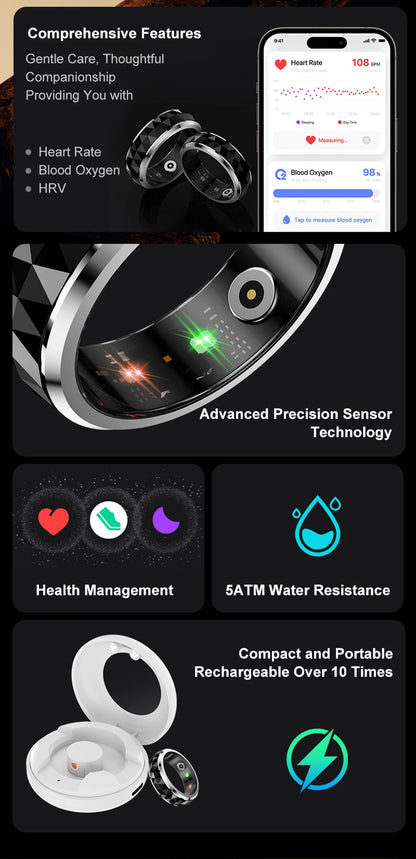 Smart Ring R11 Smart Ring R11 (COLMI) – Syncura Tech