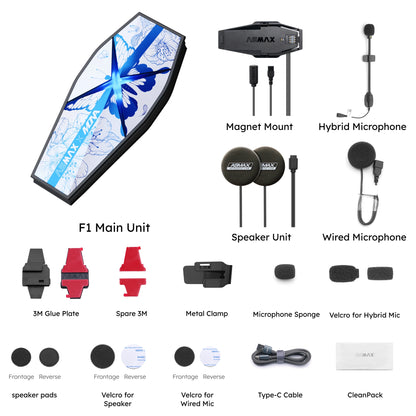 F1 Bluetooth Intercom (ASMAX)