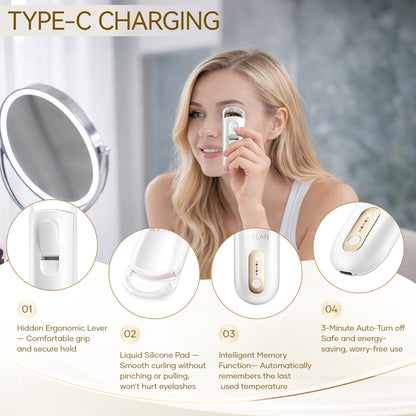 Heated Eyelash Curler (ANLAN)