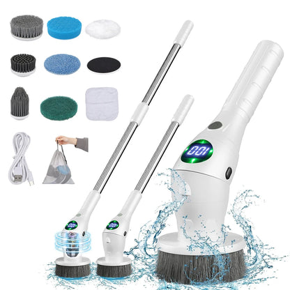 Electric Cleaning Brush 8-in-1 (Cordless)