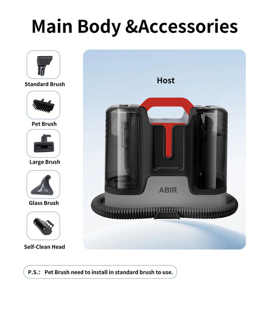 Handheld Carpet Cleaner G80 (ABIR)