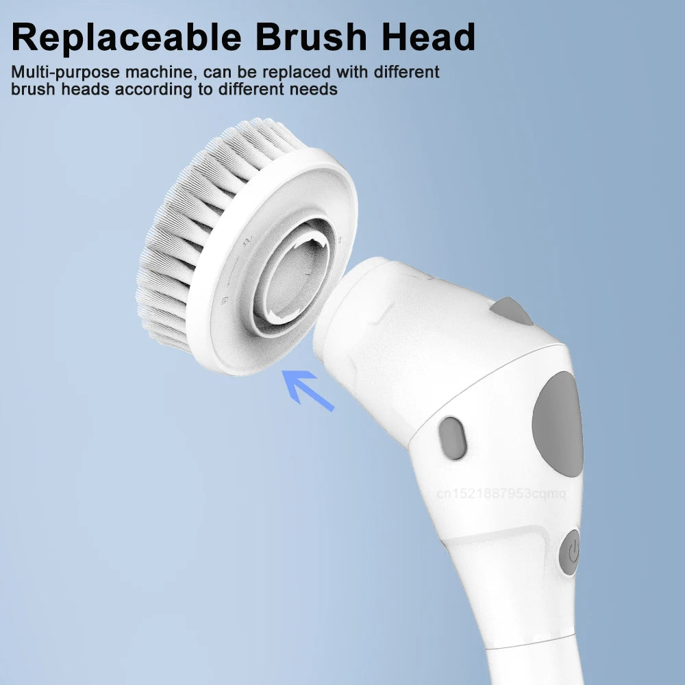 Electric Cleaning Brush 8-in-1 (Cordless)