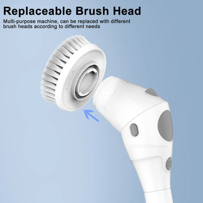 Electric Cleaning Brush 8-in-1 (Cordless)