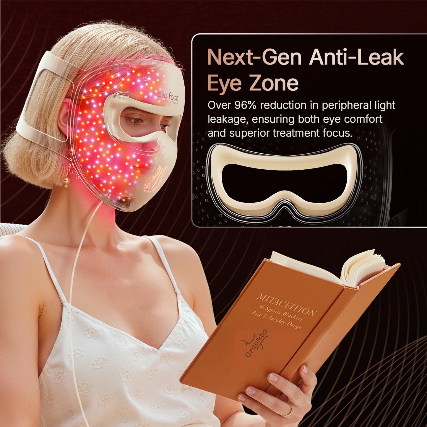 LED Light Therapy Mask (HELLO FACE)